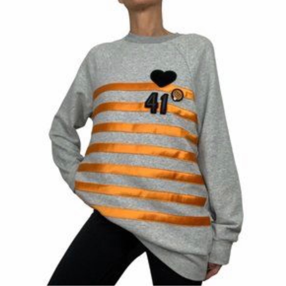 COACH Vintage Silk-stripped Sweater🍊
